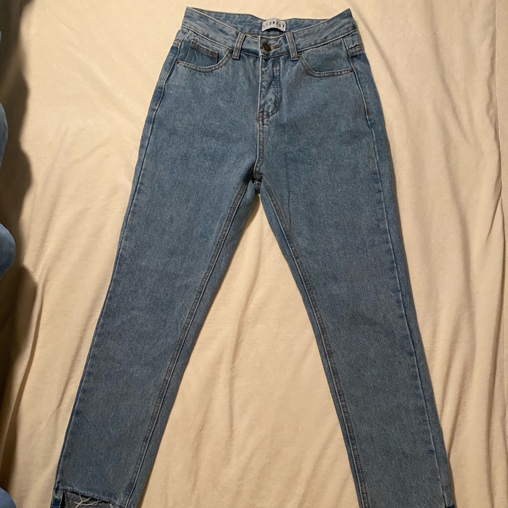 Princess Polly Lioness Medium Wash Jeans